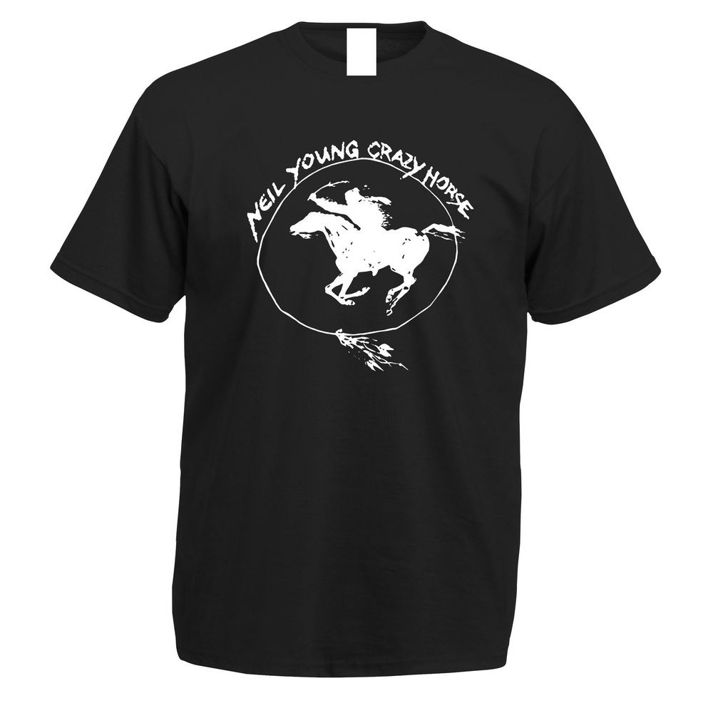 Neil Young Crazy Horse Retro T-shirt
